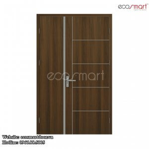 Cửa gỗ nhựa Composite Eco SV104 mã màu m18