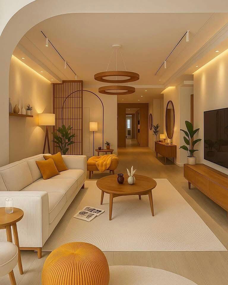 Mẫu nội thất tối giản