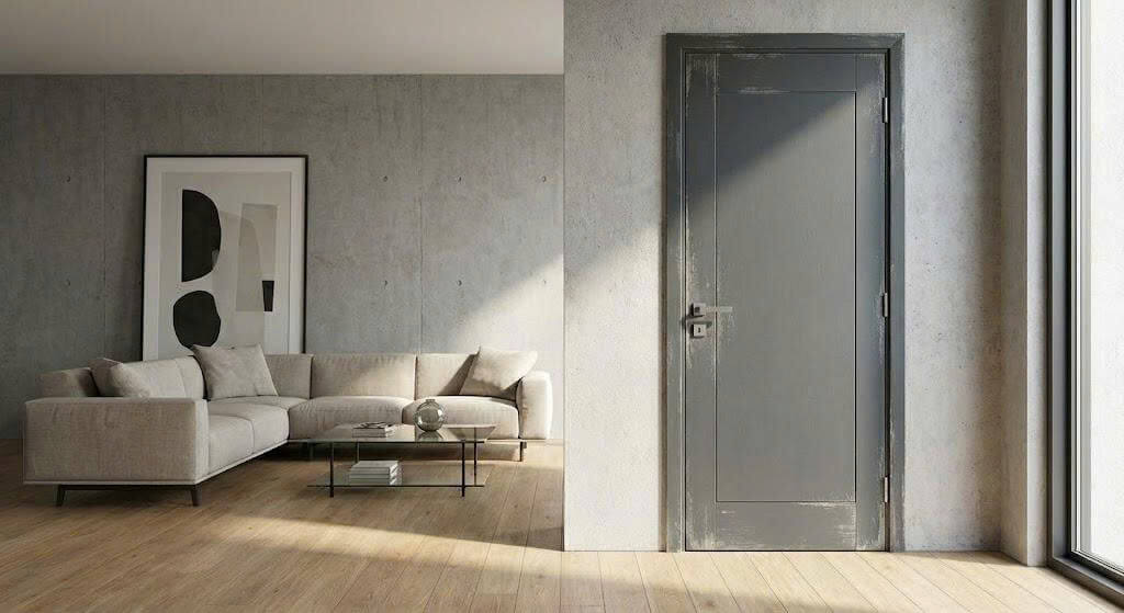 Cửa bị bạc màu