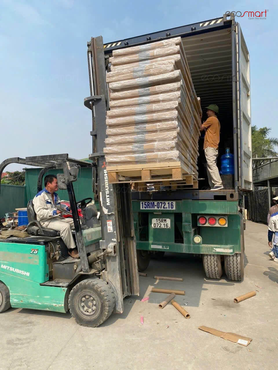 CONT CỬA ECOSMART TIẾP TỤC LĂN BÁNH LÊN DỰ ÁN NHÀ Ở XÃ HỘI KHU BỜ TẢ SÔNG HỒNG