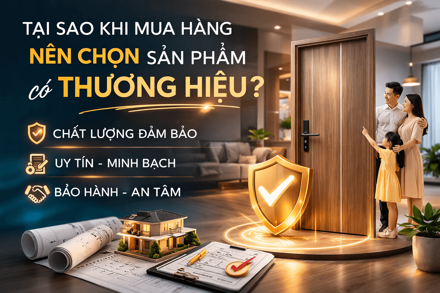 TẠI SAO KHI MUA HÀNG NÊN CHỌN SẢN PHẨM CÓ THƯƠNG HIỆU?