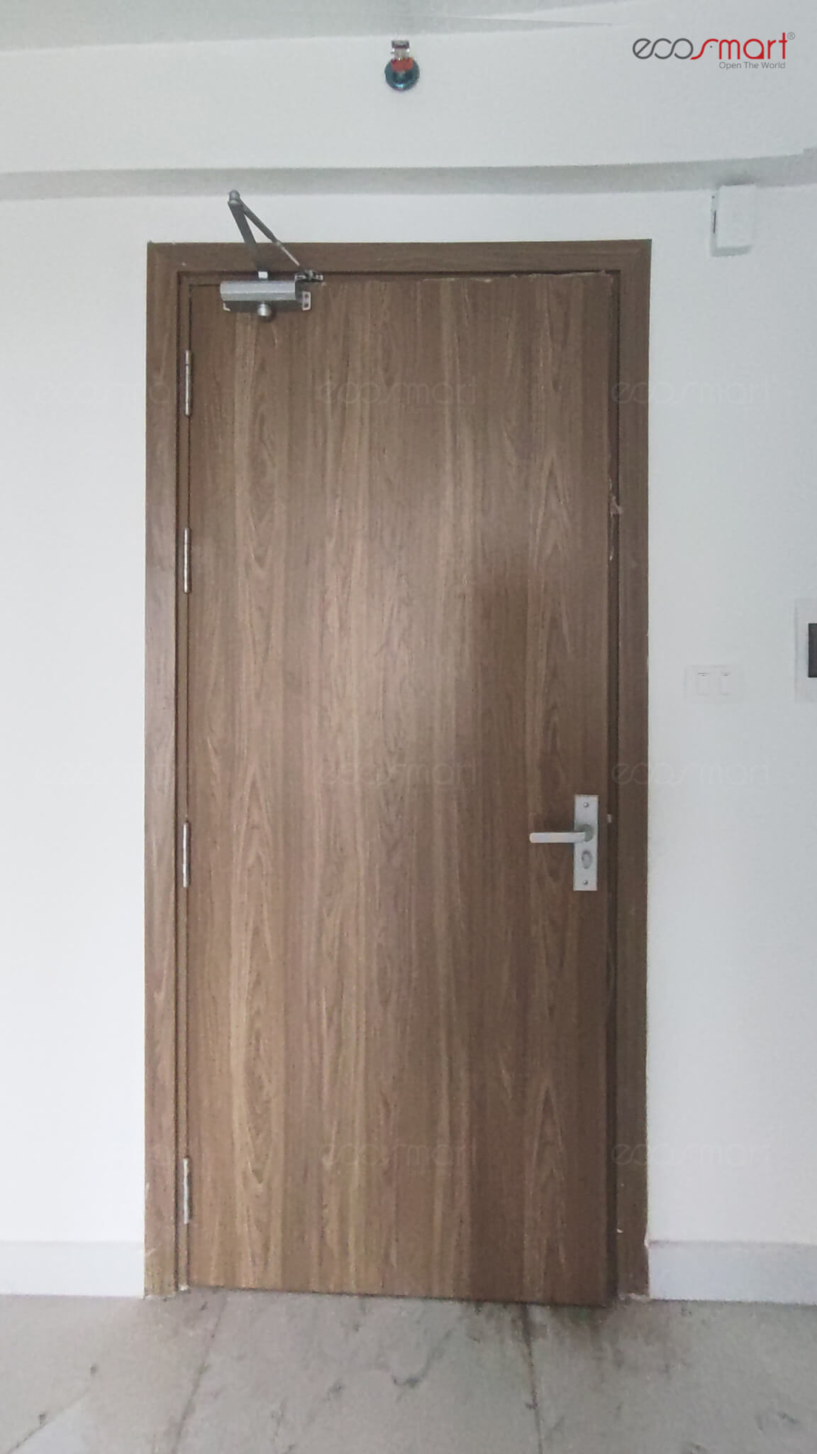 Cửa gỗ công nghiệp chống cháy Ecosmart 