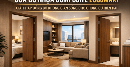 CỬA GỖ NHỰA COMPOSITE ECOSMART - GIẢI PHÁP ĐỒNG BỘ KHÔNG GIAN SỐNG CHO CHUNG CƯ HIỆN ĐẠI"