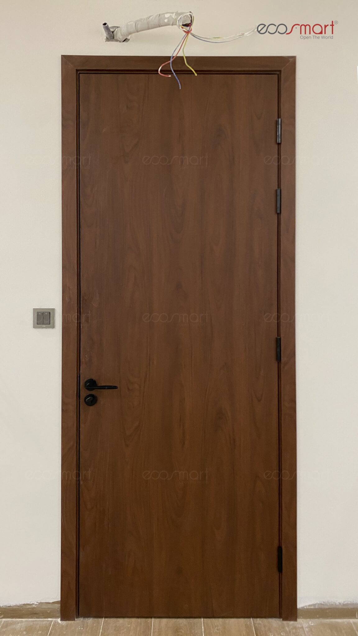 Mẫu cửa cánh phẳng Ecosmart