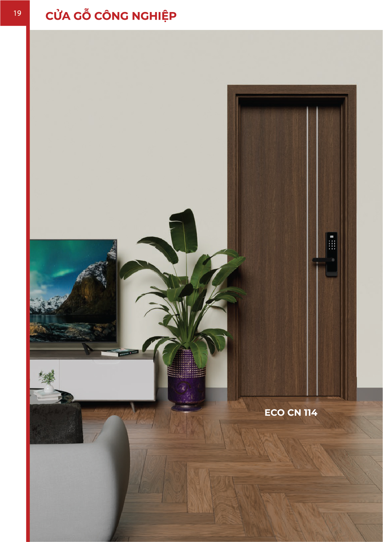Cửa gỗ công nghiệp Ecosmart